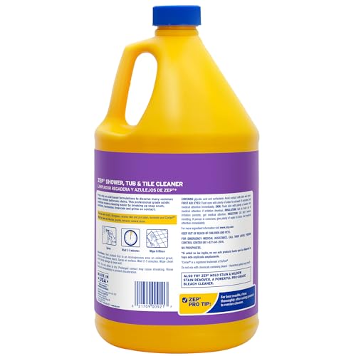 Zep Shower Tub and Tile Cleaner 1 Gallon Case of 2