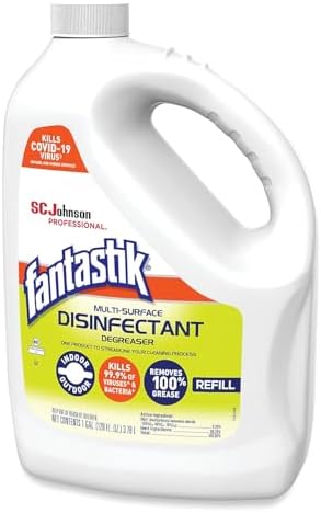 Fantastik Lemon Power Antibacterial Cleaner 128 Fl Ounce
