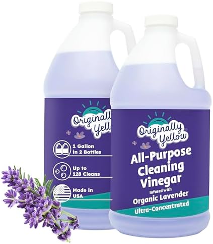 Originally Yellow Lavender Vinegar Cleaner 1 Gallon 1