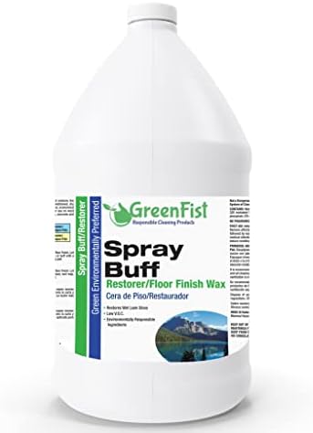 GreenFist Spray Buff Floor Finish Wax Polisher 1 Gallon