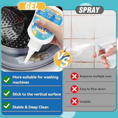 Sugelary Mold Stain Cleaning Gel 8 Fl Oz