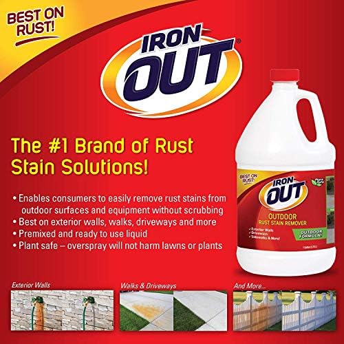 IRON OUT Liquid Rust Stain Remover 2 Gallons