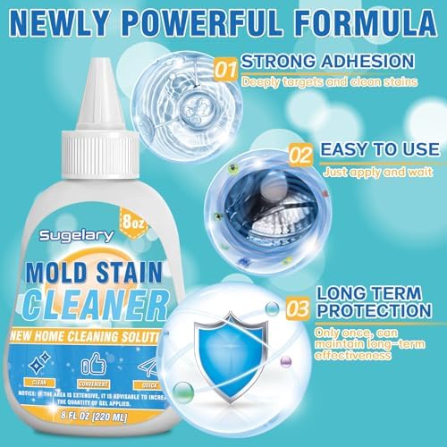 Sugelary Mold Stain Cleaning Gel 8 Fl Oz