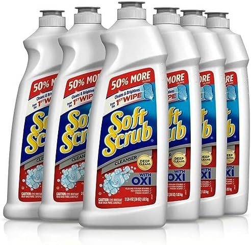 Soft Scrub Multi-Purpose Cleaner with Oxi 36 Oz Pack of 6