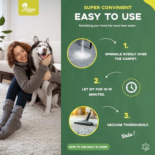 Reliant Pet Carpet Deodorizer Powder 24oz
