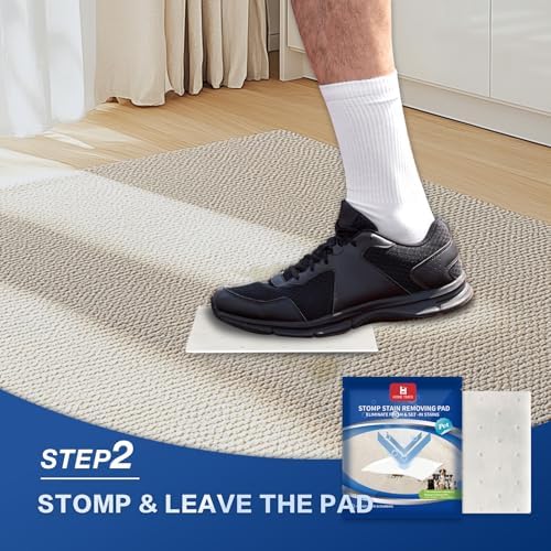 Home Times Carpet Stain Lifting Pads 20 Count Pack