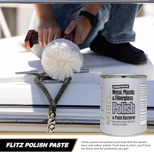 Flitz Multi-Purpose Metal Polish Paste - 1lb USA Made