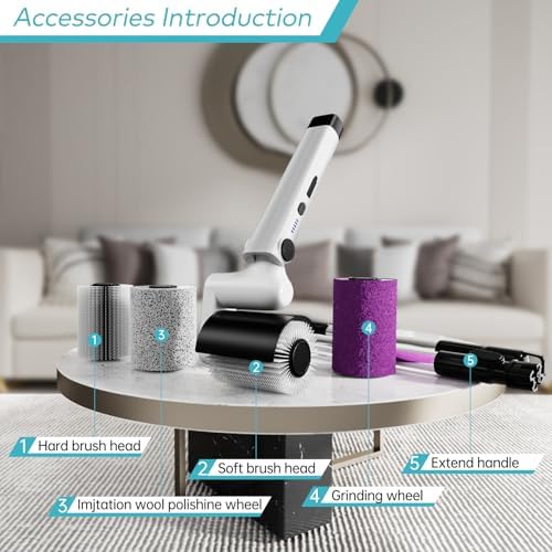 Tiwiche Electric Spin Scrubber - 2-Speed Cordless Deep Clean Tool