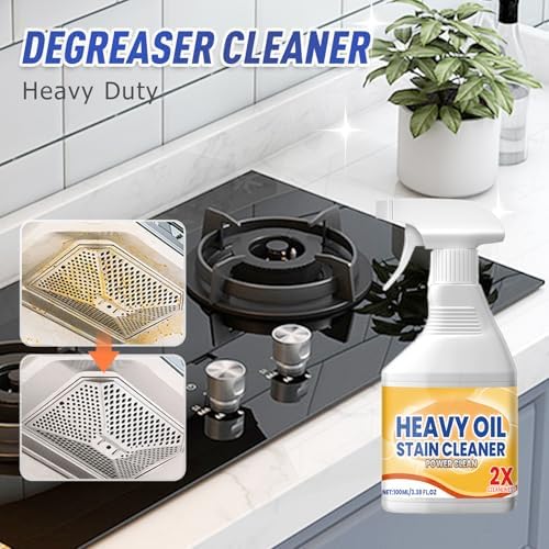 Heavy Duty Oil Stain Remover for Kitchen Surfaces