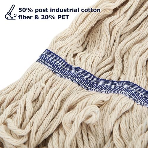ZOFORTY 6Pc Loop-End Mop Head Refills