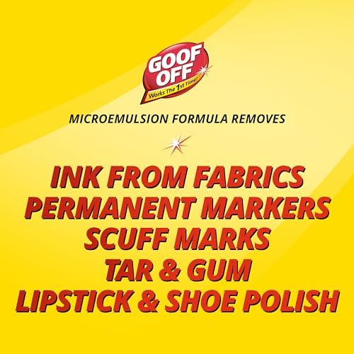Goof Off Spot Stain Remover 8 oz for Kids