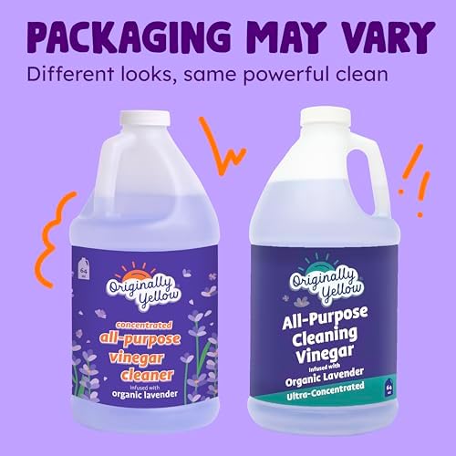 Originally Yellow Lavender Vinegar Cleaner 1 Gallon 1