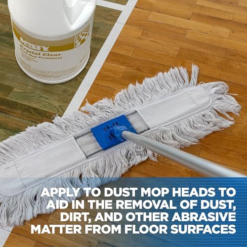 MISTY Crystal Clear Dust Mop Treatment - 1 Gallon Case of 4 1
