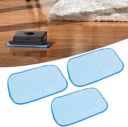 Sonew Wet Fiber Mopping Cloths 3pcs Reusable Replacement Heads 1