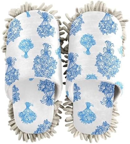 Burbuja Mop Slippers Cleaning Dust Cloths for Home Kitchen