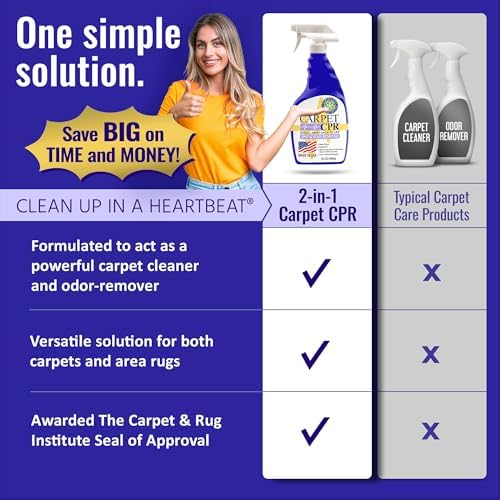 Carpet CPR Spot Stain Remover Spray 32oz Heavy Duty