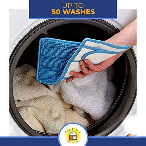 Old Home Kitchen Microfiber Dry Mop Pads 6 Pack