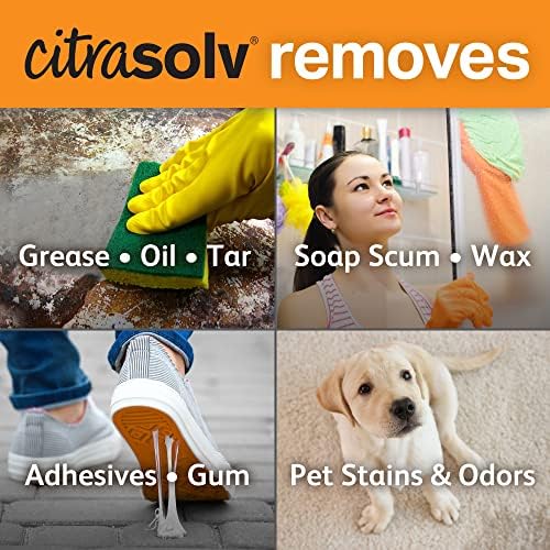 Citra Solv - Concentrated Cleaner Degreaser 16 Fl Oz Natural Non-Toxic
