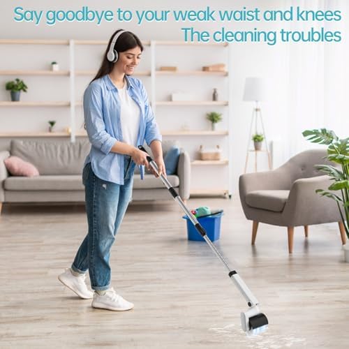 Tiwiche Electric Spin Scrubber - 2-Speed Cordless Deep Clean Tool