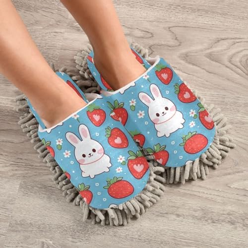 Microfiber Cleaning Slippers for Floor Mopping