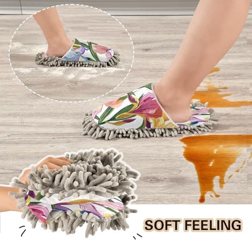 Zhirexin Colorful Kitchen Cleaning Slippers