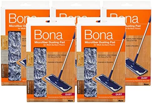 Bona MicroPlus Dust Mop Pad - 5 Pack