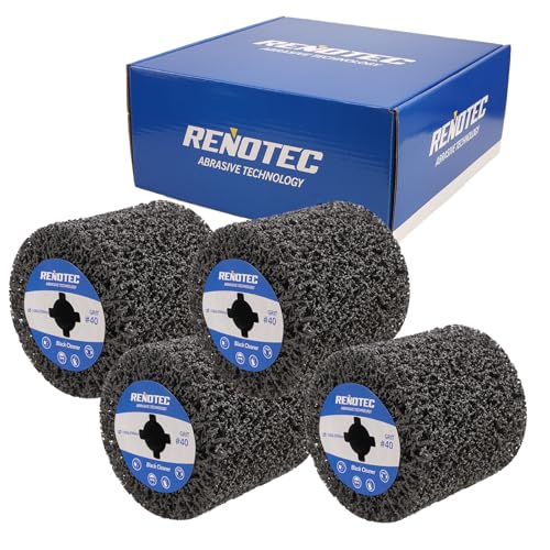 RENOTEC 4 Black Cleaner 4 Pcs Pack Rust Remover