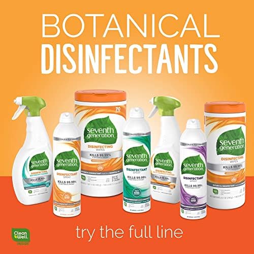 Seventh Generation Botanical Disinfecting Cleaner 26 oz 8Carton