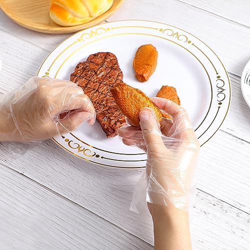 100PCS Kids Food Prep Disposable Gloves