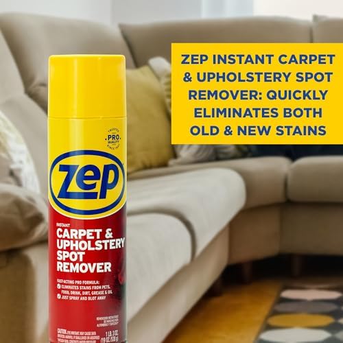 Zep Instant Carpet Spot Remover 19 oz Case of 4