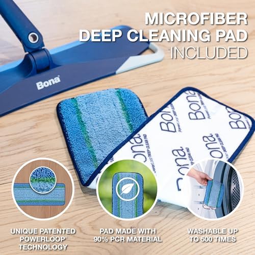 Bona Microfiber Pads 3-Pack for Multi-Surface Floors