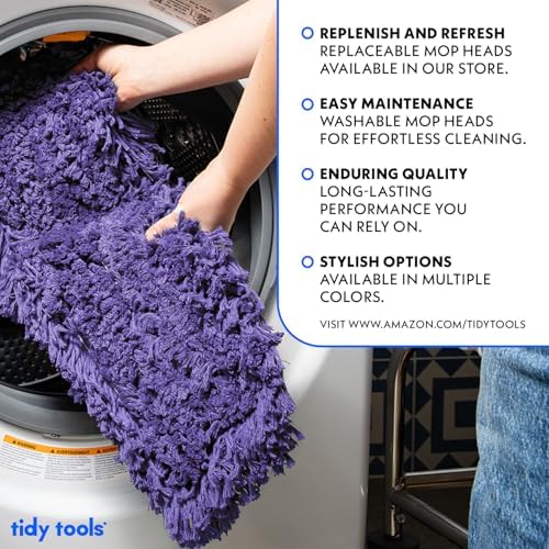 36 Inch Purple Dust Mop for Commercial Cleaning