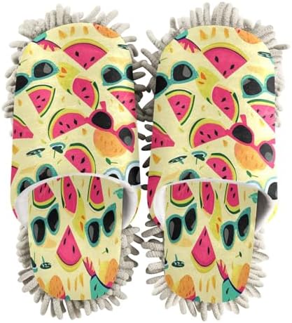 Bulletgxll Watermelon Mopping Slippers L
