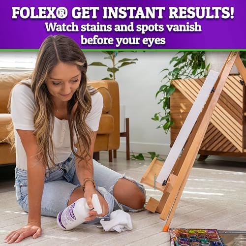 FOLEX 2 Pack Carpet Spot Cleaner Spray Pet Stain Remover 34OZ