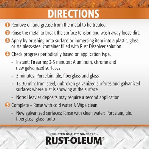 Rust-Oleum Rust Dissolver Soak Bath - Gallon 1