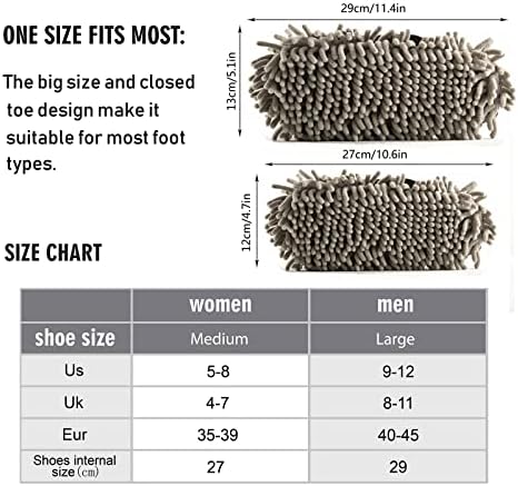 Bulletgxll Heart Mop Slippers - Washable Dust-Free