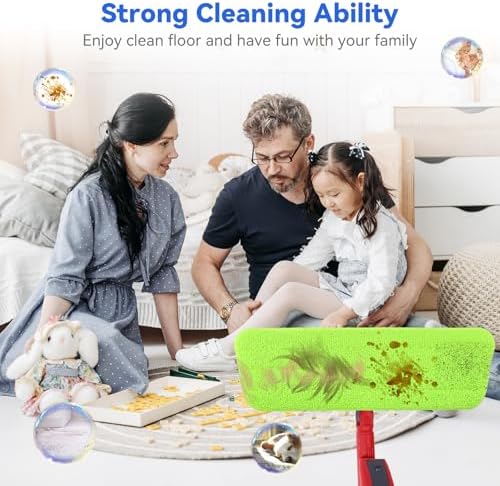 165 inch Microfiber Mop Pads - 10 Pack Universal Replacement Refills
