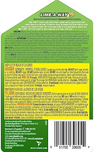 LIME-A-WAY 87000CT Lime Calcium Rust Remover 28oz
