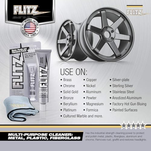 Flitz Multi-Purpose Metal Polish Paste - 176oz Tube
