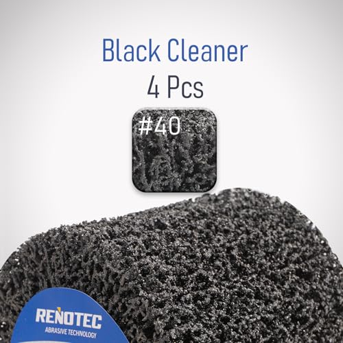RENOTEC 4 Black Cleaner 4 Pcs Pack Rust Remover