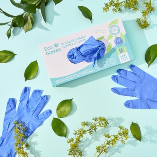 Eco Gloves Biodegradable Powder Free Latex Free Cleaning Gloves