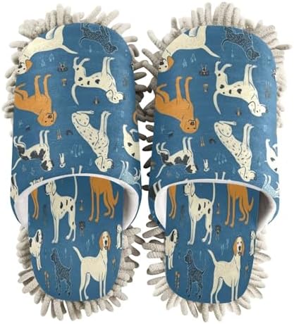 Zhirexin Cute Corgi Cleaning Slippers