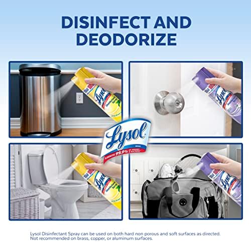 Lysol Disinfectant Spray Bundle 19 Fl Oz