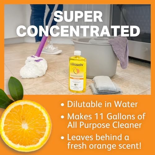 Citra Solv - Concentrated Cleaner Degreaser 16 Fl Oz Natural Non-Toxic