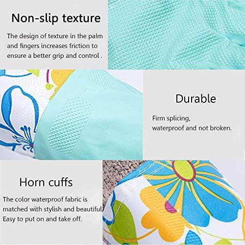 Aixingyun 3 Pair Dishwashing Rubber Gloves Non-Slip