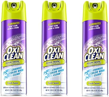 OxiClean Foam-Tastic 19 Oz Pack of 3