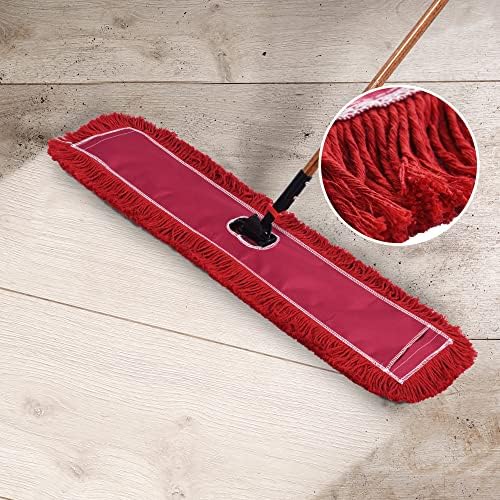 L Luke Supply Matthew Cleaning 36 Inch Cotton Mop Refill 6 Pack