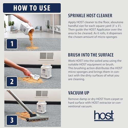 HOST Dry Extraction Cleaner - Natural Non-Toxic Biodegradable