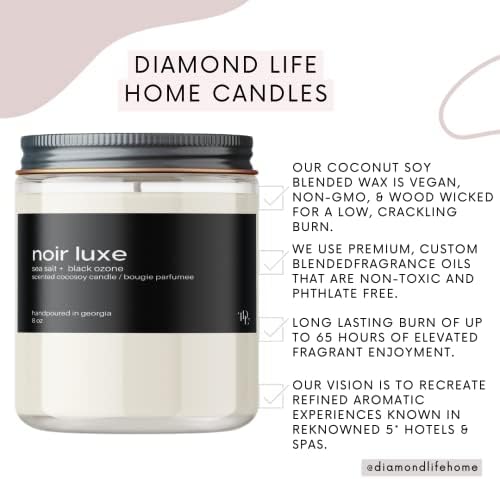 The Diamond Life Noir Luxe Carpet Powder Candle Bundle