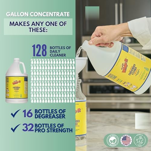 THE AMAZING WHIP-IT 128 Ounce Multi Purpose Cleaner
